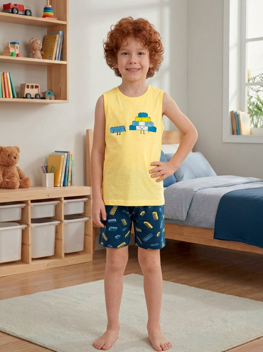 Pure Soft Cotton Short Set