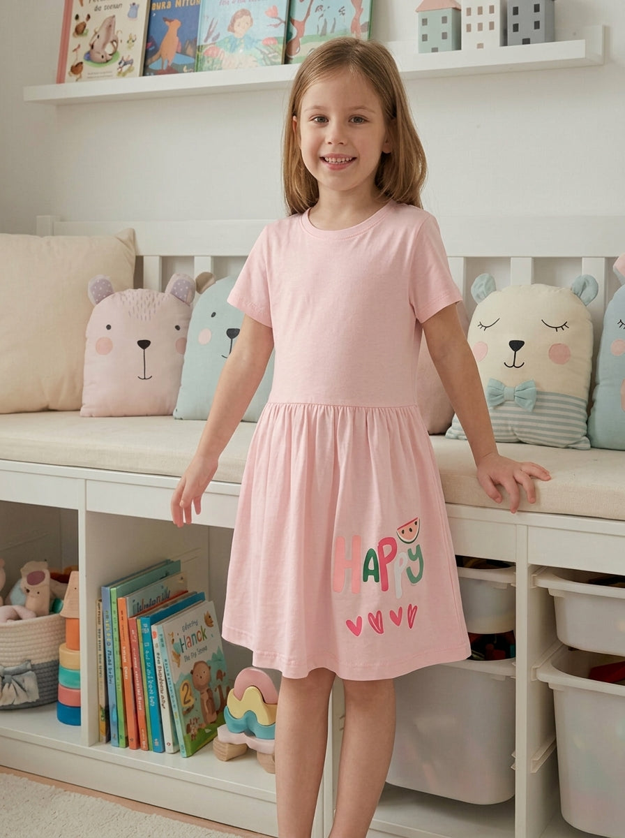 Girls Pure Soft Cotton Nightgown