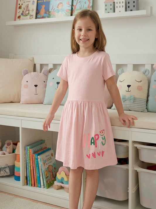 Girls Pure Soft Cotton Nightgown