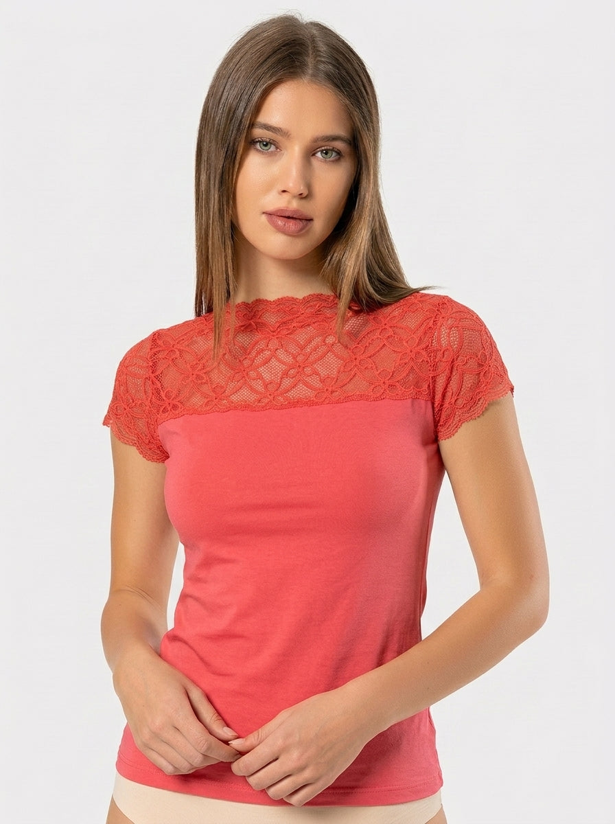 Stretch Cotton Tank Top