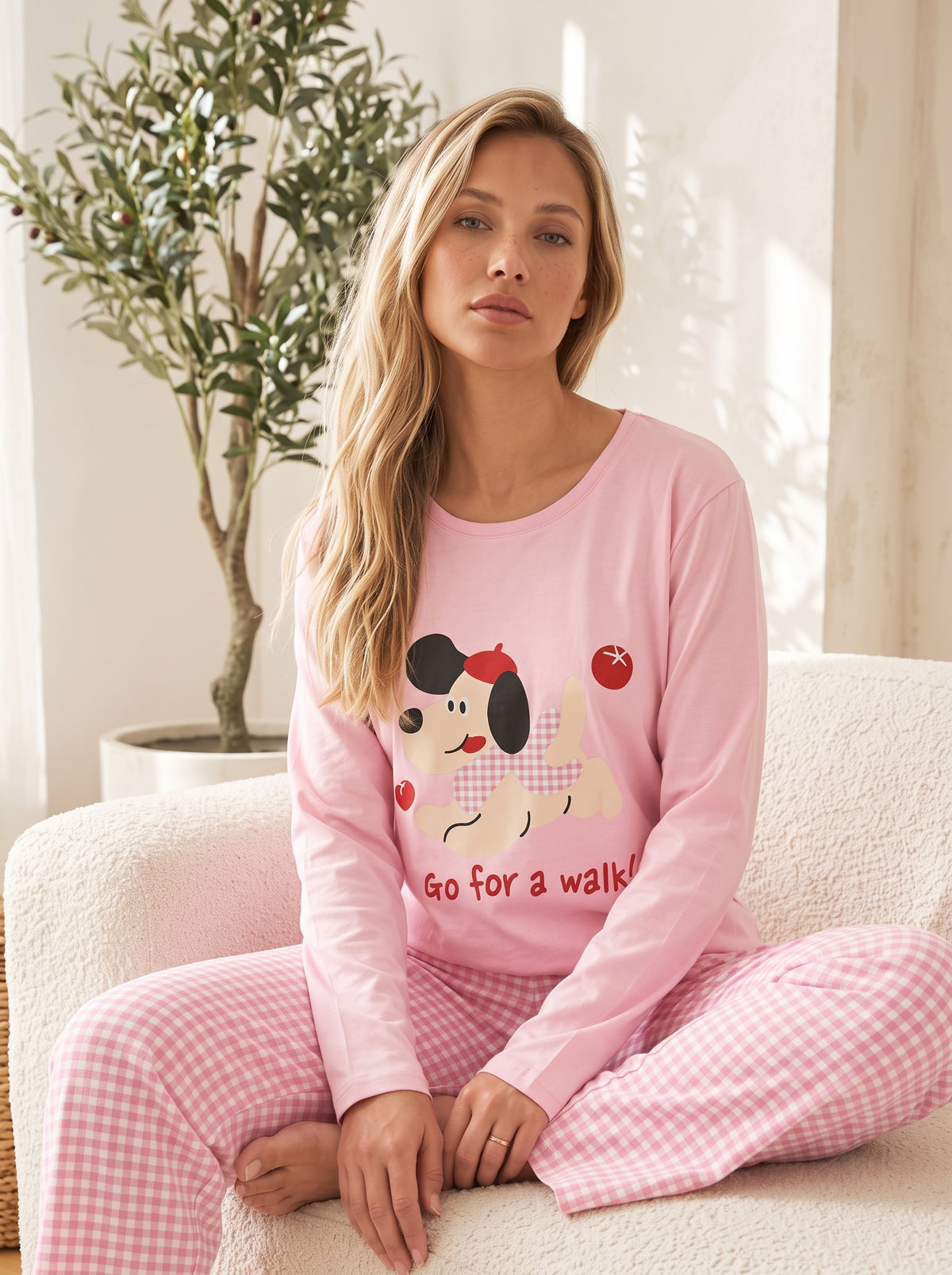 Soft Stretch Cotton PJ Set