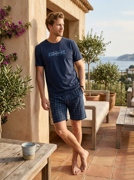 Soft Pure Cotton Shorts Set