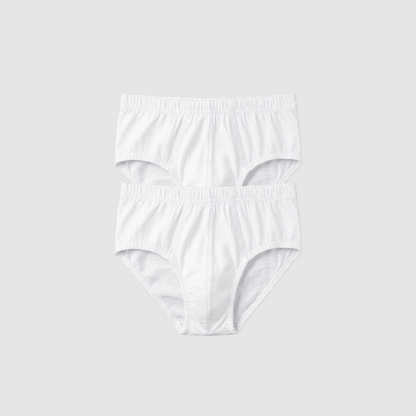 Boys Cotton Briefs – 2-Pack