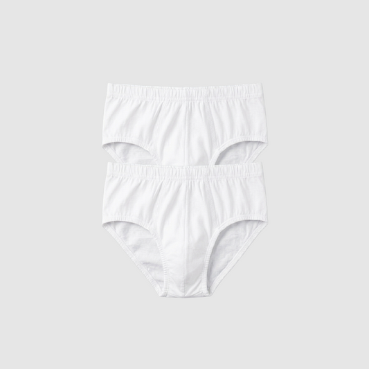 Boys Cotton Briefs – 2-Pack