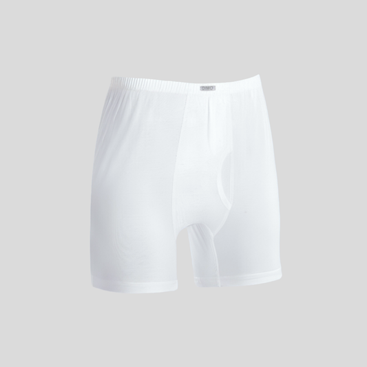 Classic Cotton Boxer Fly-Front Comfort Fit