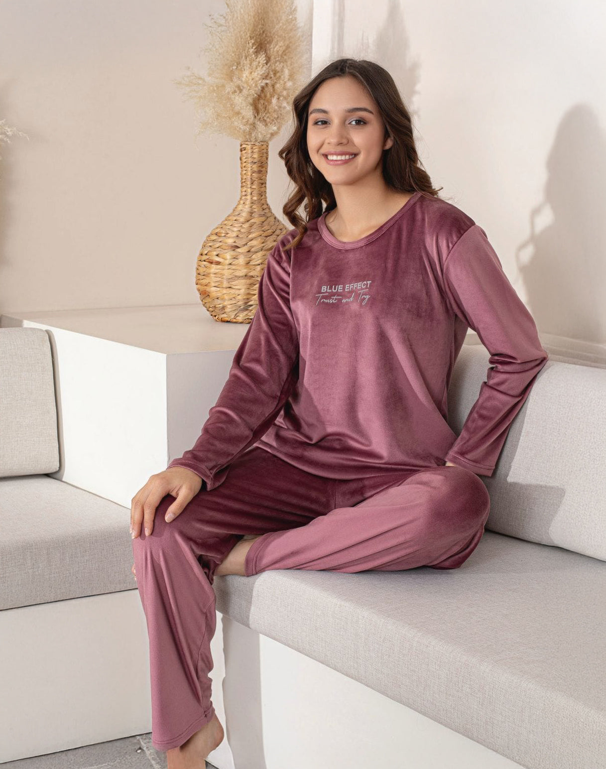 Velvet Pajama Set