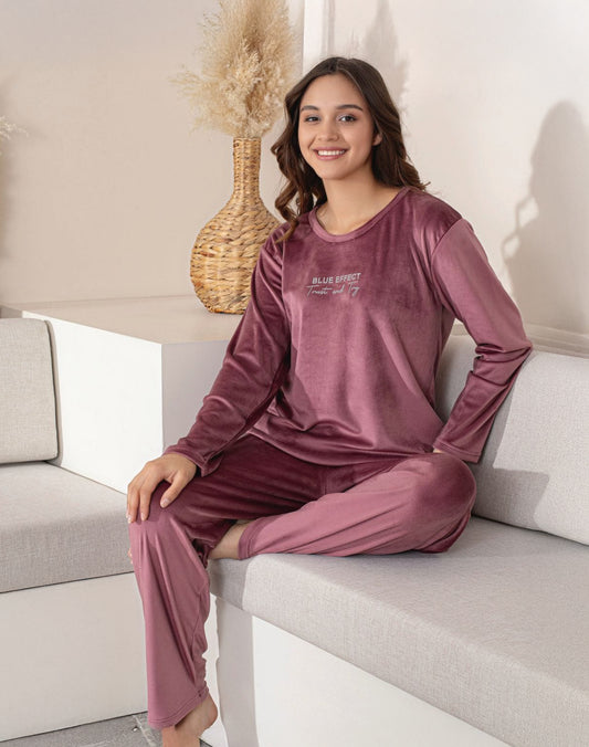 Velvet Pajama Set