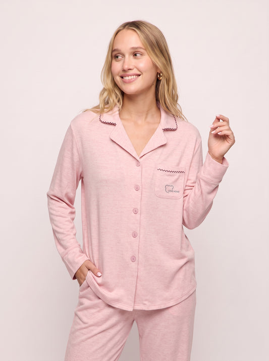 Soft-Knit Pajama Set