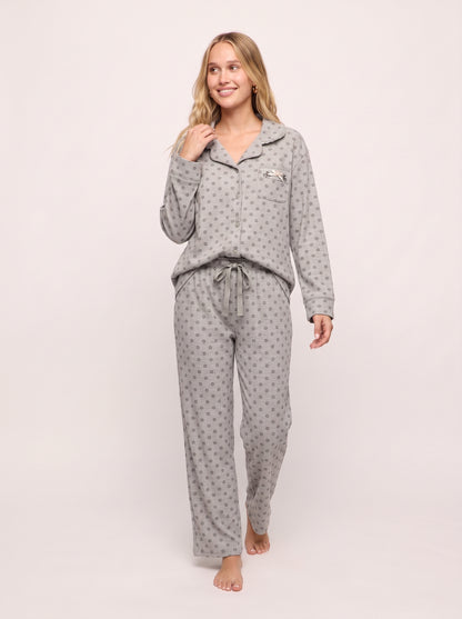 Ribbed-Soft Cotton PJ Set