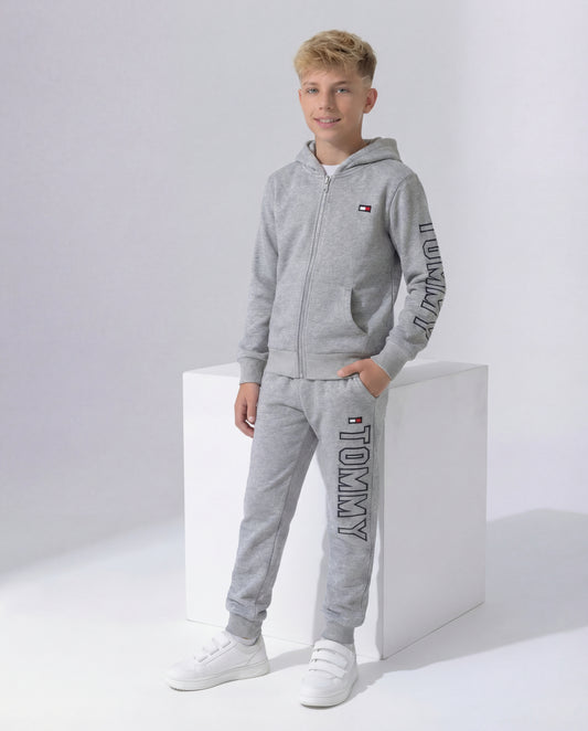 Soft Cotton Fleece Tracksuit Set