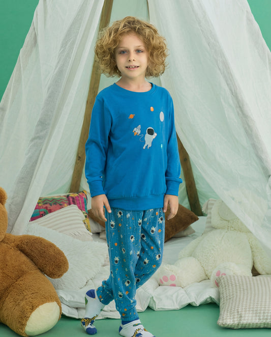 Thin Thermal Fleece PJ Set