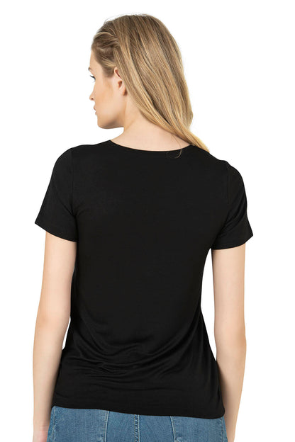 Bamboo Cotton Short-Sleeve Undershirt