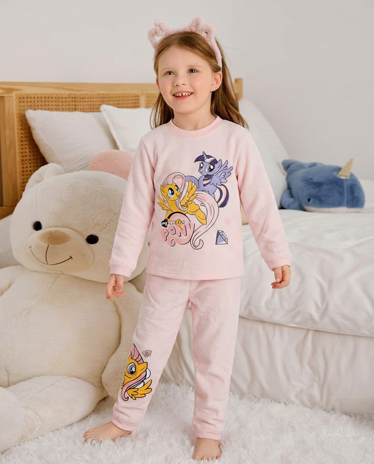 Soft Fuzzy-Lined PJ Set