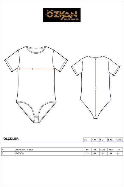 Stretch Cotton Short-Sleeve Bodysuit