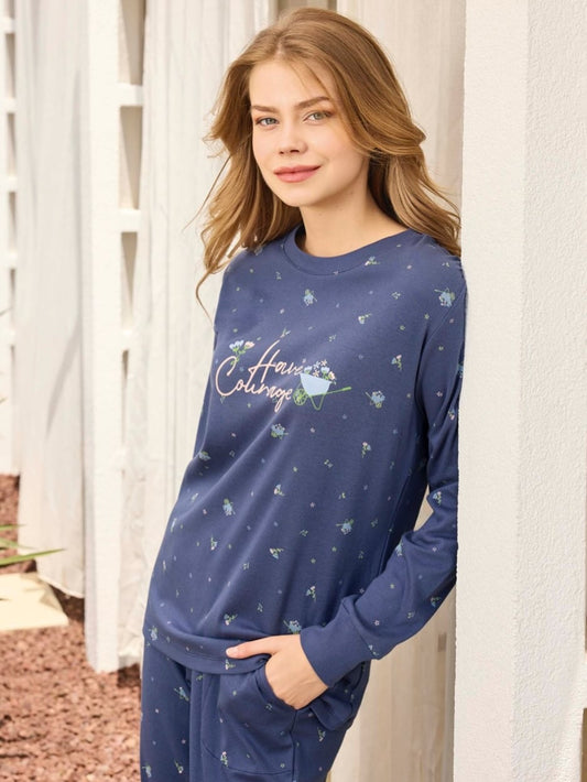 Pure Cotton Pajama Set