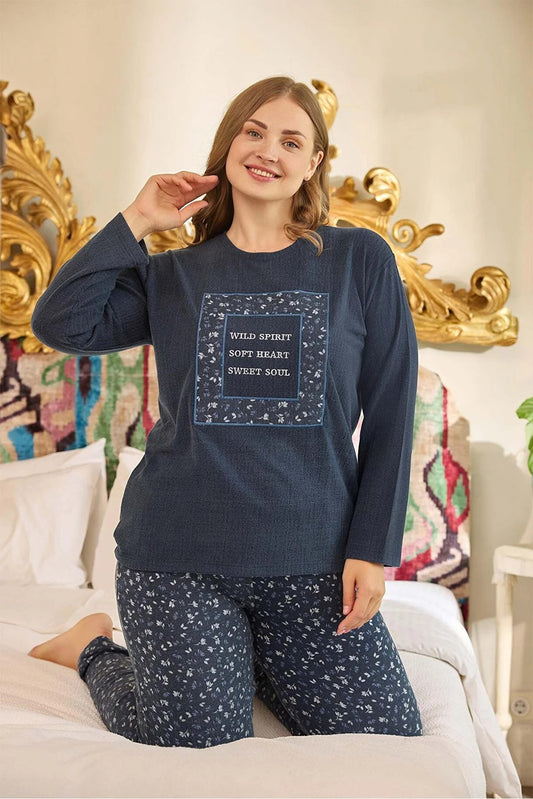 Thermal Fleece Pajama Set