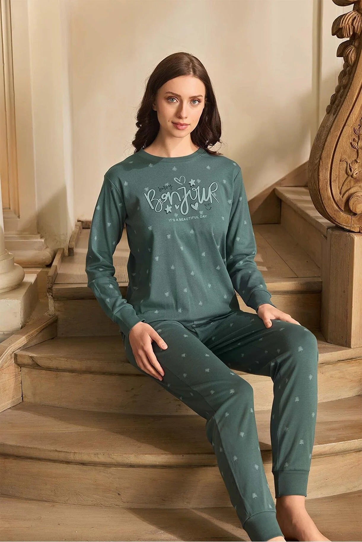 Pure Cotton Pajama Set