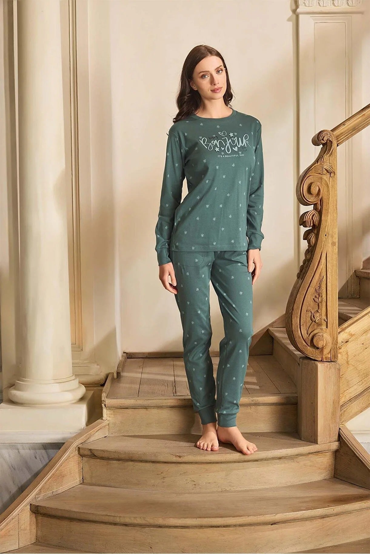 Pure Cotton Pajama Set