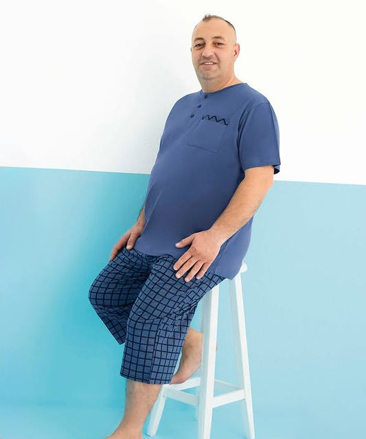 Pure Cotton Cropped Pants Set