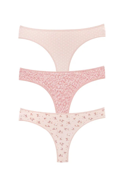 Brazilian Cotton Panties – Dominant 3-Pack