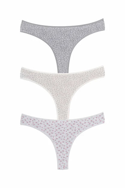 Brazilian Cotton Panties – Dominant 3-Pack