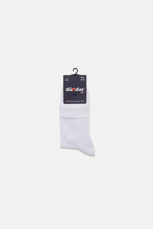 Dündar Men’s Cotton Socks – Regular Towel Sole