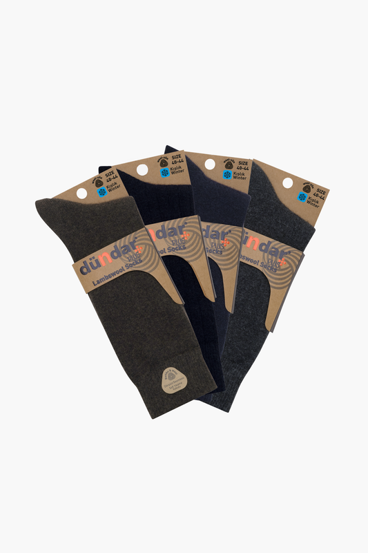 Dündar Men’s Wool Thermal Socks – Long