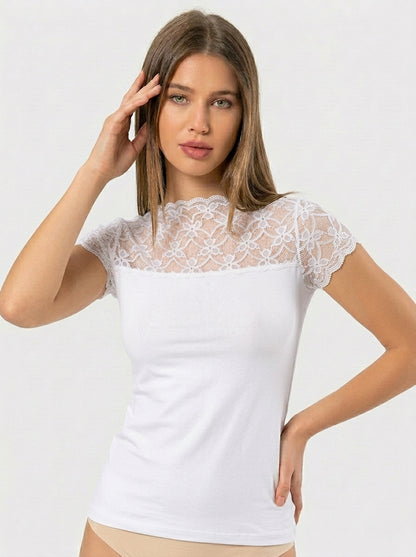 Stretch Cotton Tank Top