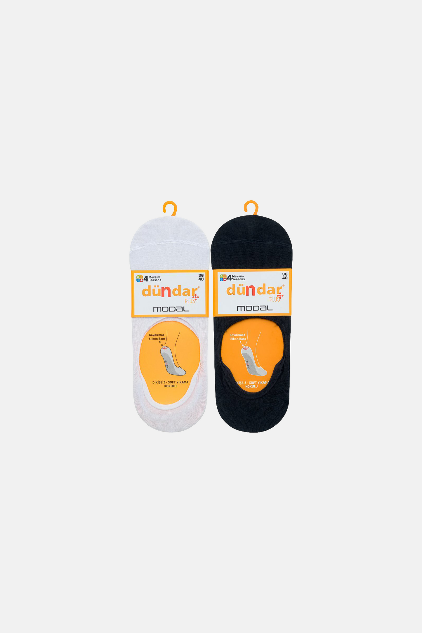 Dündar Women’s Modal Socks – Invisible