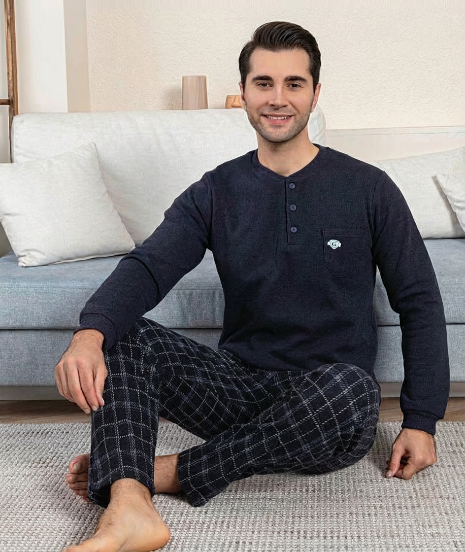 Thick Knit Pajama Set