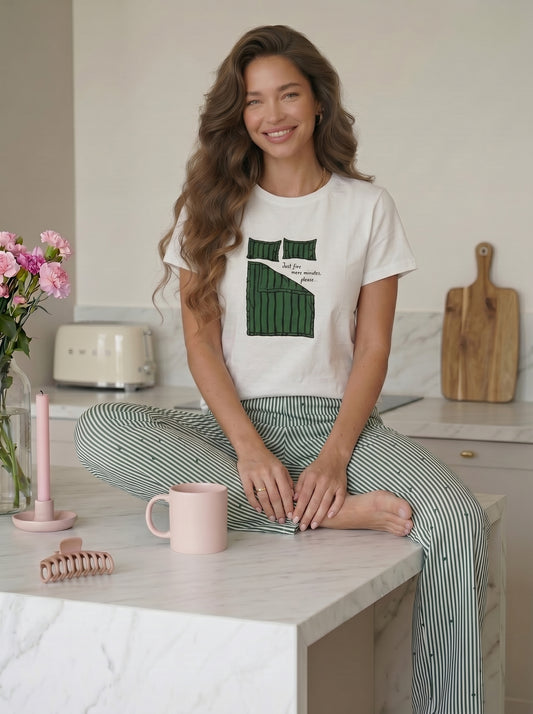 Soft Stretch Cotton PJ Set