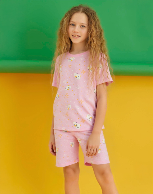 Cotton Shorts Set