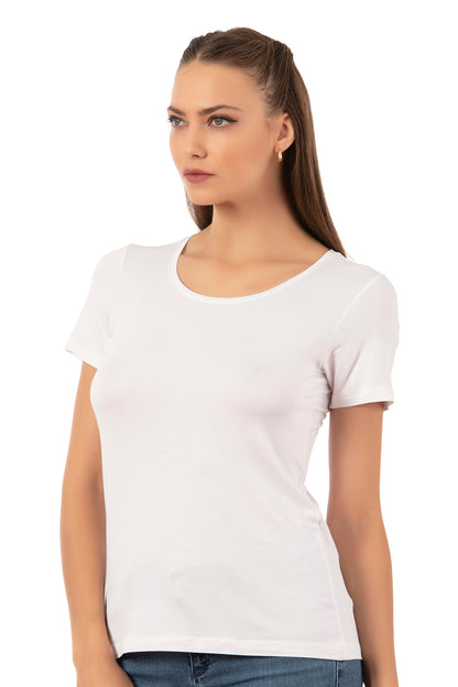 Bamboo Cotton Short-Sleeve Undershirt