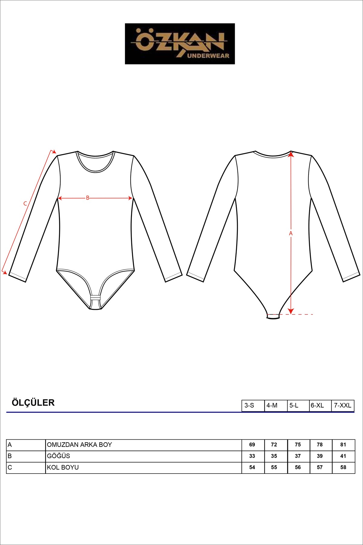 Stretch Cotton Long-Sleeve Bodysuit